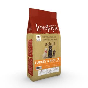 Lovejoys Hypoallergenic Adult Dry Dog Food Turkey & Rice
