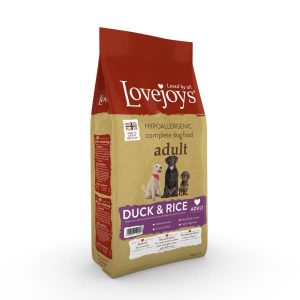 Lovejoys Hypoallergenic Adult Dry Dog Food Duck & Rice