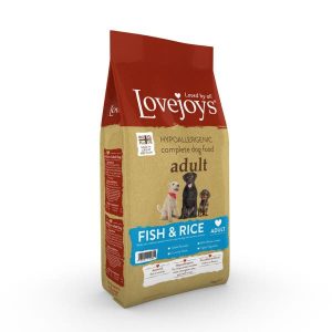 Lovejoys Hypoallergenic Adult Dry Dog Food Fish & Rice