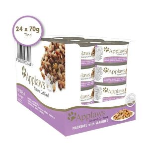 Applaws Cat Food Mackerel With Sardine (24x70g)