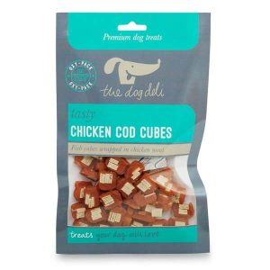Petface The Dog Deli - Chicken Cod Cubes Dog Treats 100g