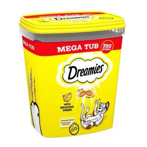 Dreamies Cheese Cat Treats Tub 350g