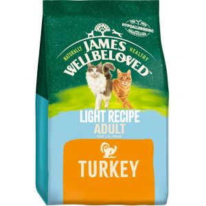 James Wellbeloved Light Recipe Adult Cat Dry Food - Turkey