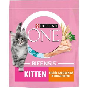 Purina One Bifensis - Dry Kitten Food with Chicken