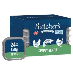 Butcher's Simply Gentle Loaf Recipes Adult - Wet Dog Food 24x150g Trays