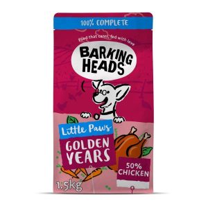 Barking Heads Little Paws Golden Years Senior Dry Dog Food Chicken