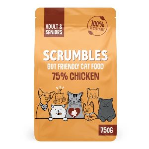Scrumbles Dry Cat Food Adult Chicken