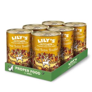 Lily's Kitchen Great British Breakfast - 6x400g Cans