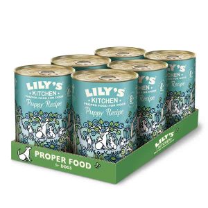Lily's Kitchen Puppy Recipe Turkey & Duck - 6x400g Cans