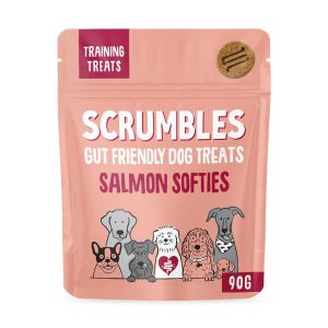 Scrumbles Softies Salmon Training Dog Treats 90g