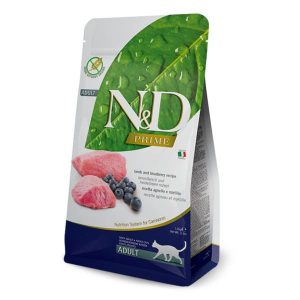 Farmina N&D Prime Adult Dry Cat Food Lamb & Blueberry