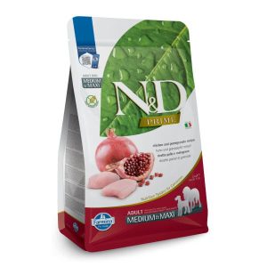 Farmina N&D Prime Med/Maxi Adult Dry Dog Food Chicken & Pomegranate