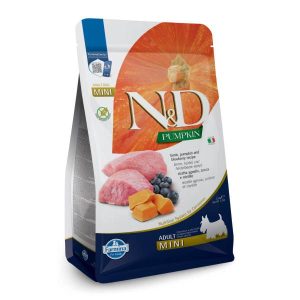Farmina N&D Pumpkin Mini Adult Dry Dog Food Lamb & Blueberry
