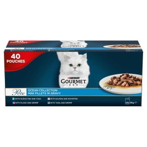 GOURMET Perle Wet Cat Food in Gravy Ocean Collection Multipack