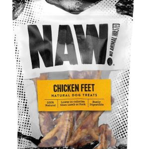 NAW Chicken Feet Dog Treats - 250g